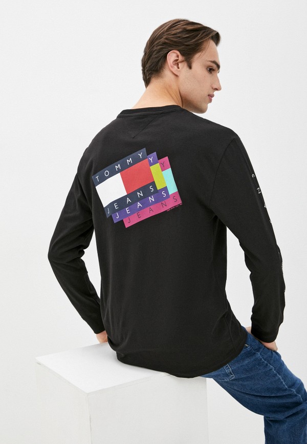 

Лонгслив Tommy Jeans, Черный