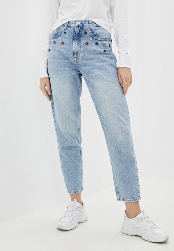 

Джинсы Tommy Jeans, Голубой, MOM JEAN