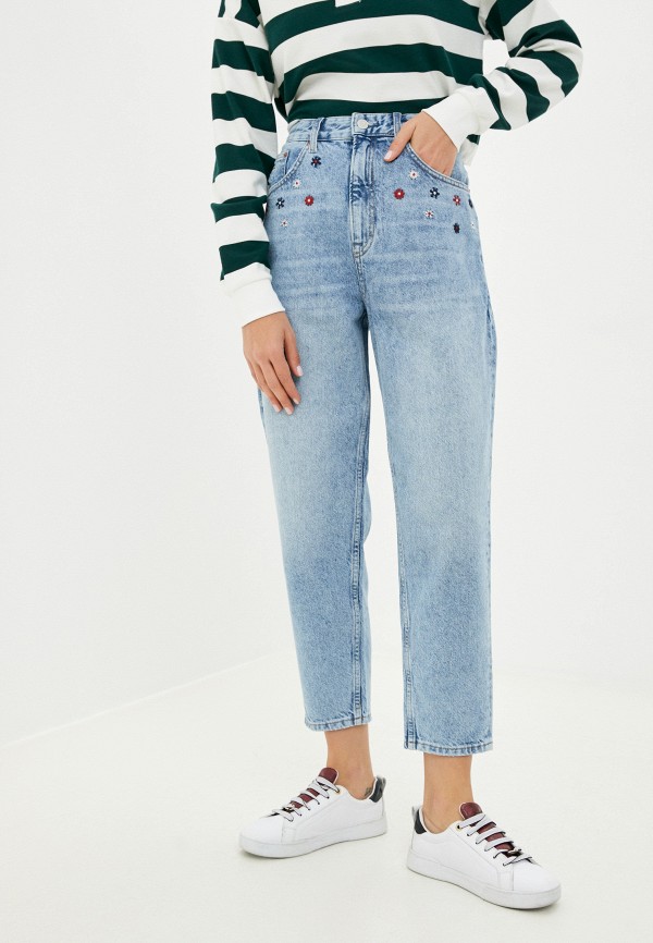 

Джинсы Tommy Jeans, Голубой, MOM JEAN