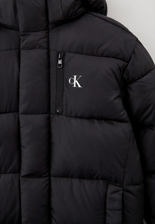 Куртка для мальчика утепленная Calvin Klein Jeans IB0IB00947 Фото 4