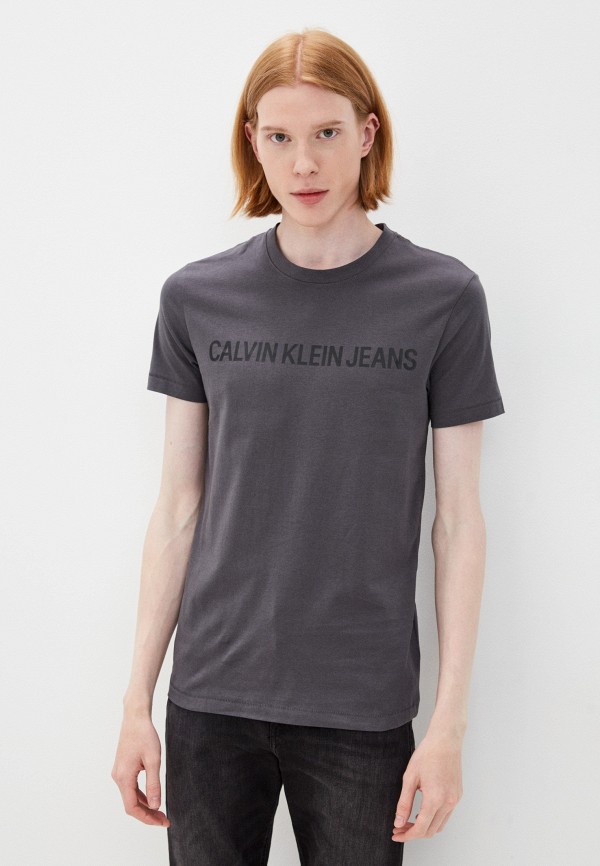 

Футболка Calvin Klein Jeans, Серый, Calvin Klein Jeans RTLAAQ384901