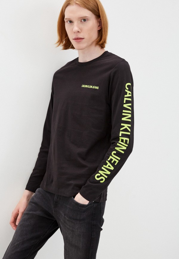 

Лонгслив Calvin Klein Jeans, Черный