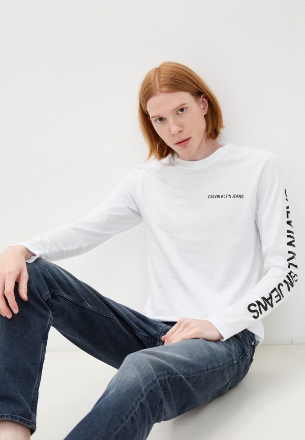 

Лонгслив Calvin Klein Jeans, Белый