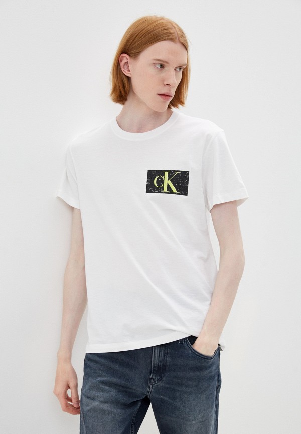 

Футболка Calvin Klein Jeans, Белый, Calvin Klein Jeans RTLAAQ386201