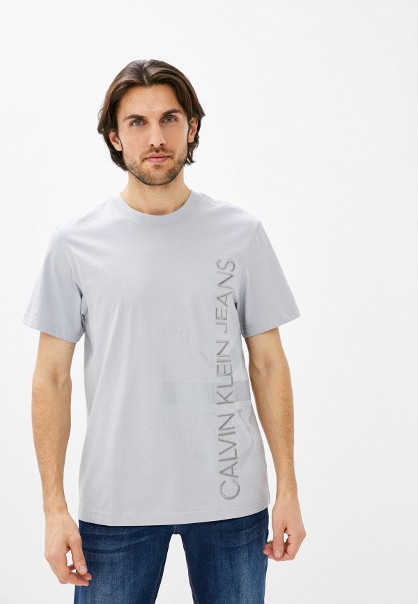 

Футболка Calvin Klein Jeans, Серый, Calvin Klein Jeans RTLAAQ386401