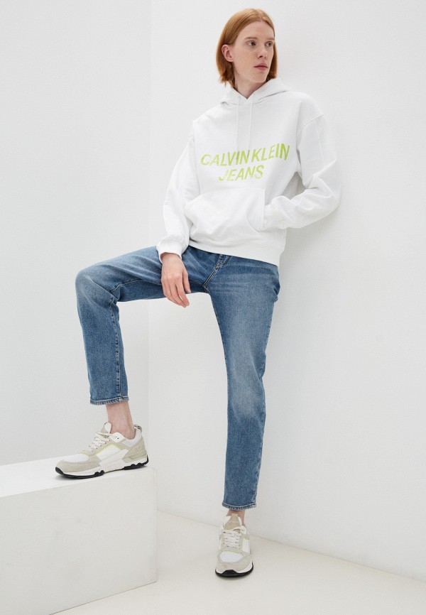 

Худи Calvin Klein Jeans, Белый, Calvin Klein Jeans RTLAAQ386901
