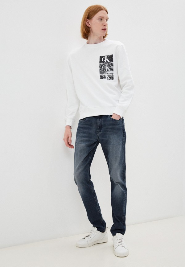 

Свитшот Calvin Klein Jeans, Белый, Calvin Klein Jeans RTLAAQ387101