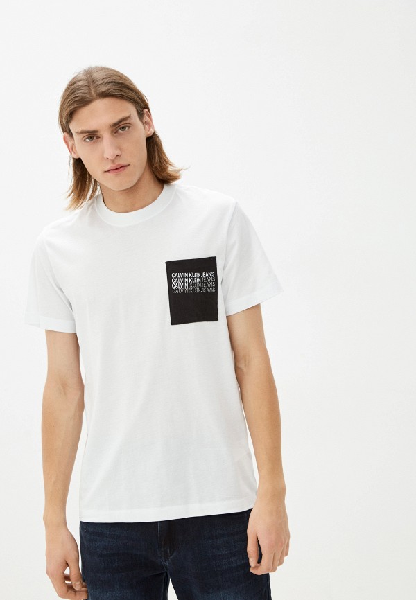 

Футболка Calvin Klein Jeans, Белый, Calvin Klein Jeans RTLAAQ387501