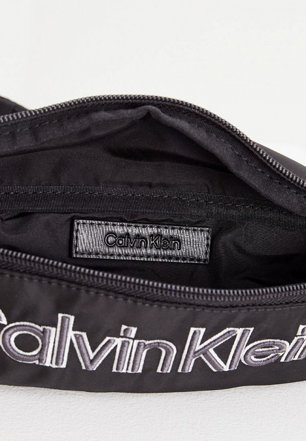 Сумка поясная Calvin Klein, цвет черный K50K508167 - фото 5