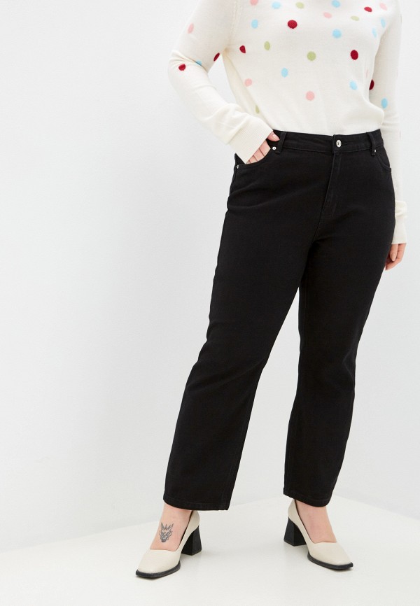

Джинсы Vero Moda Curve, Черный, VMBRENDA HR STRAIGHT