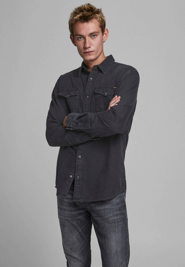

Рубашка джинсовая Jack & Jones, Черный