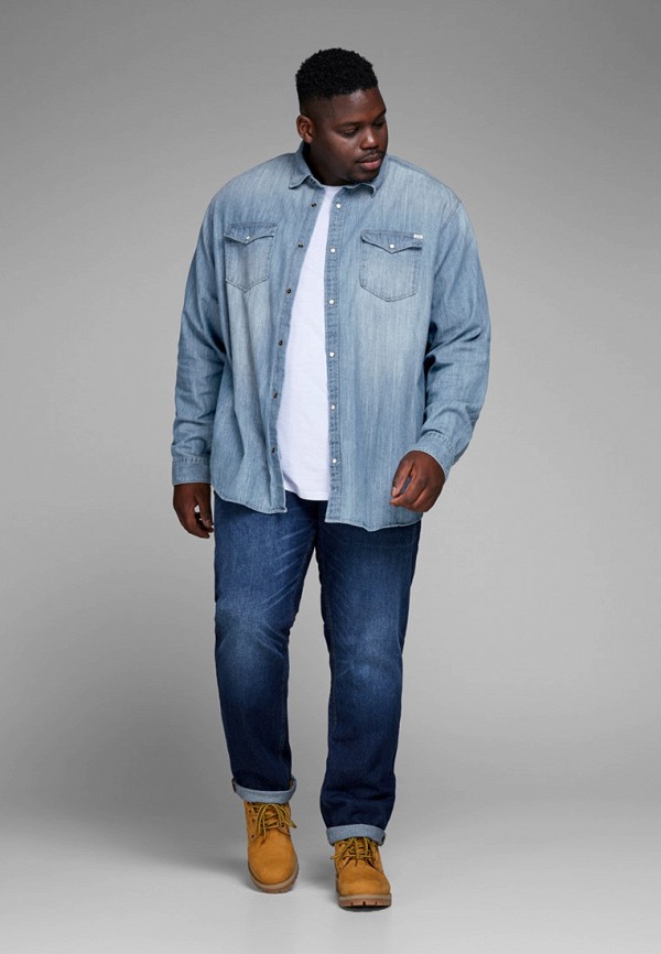фото Рубашка джинсовая jack & jones