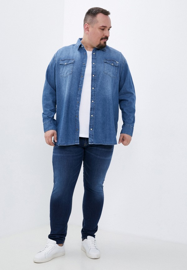 фото Рубашка джинсовая jack & jones