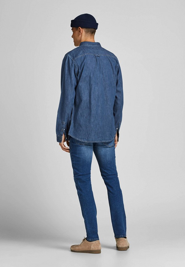 

Рубашка джинсовая Jack & Jones, Синий, Jack & Jones RTLAAQ402501