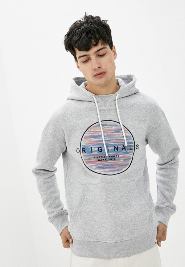 

Худи Jack & Jones, Серый, Jack & Jones RTLAAQ412602