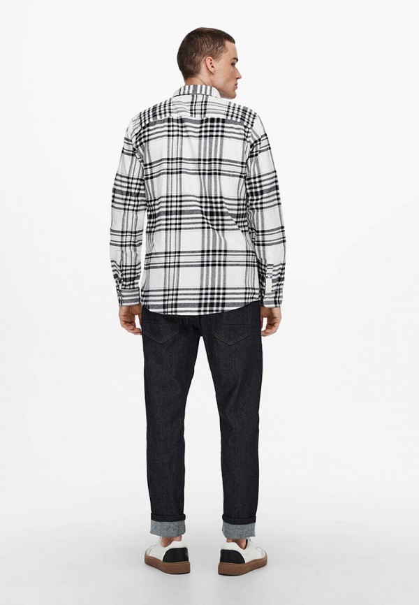 

Рубашка Only & Sons, Бежевый, Only & Sons RTLAAQ422501