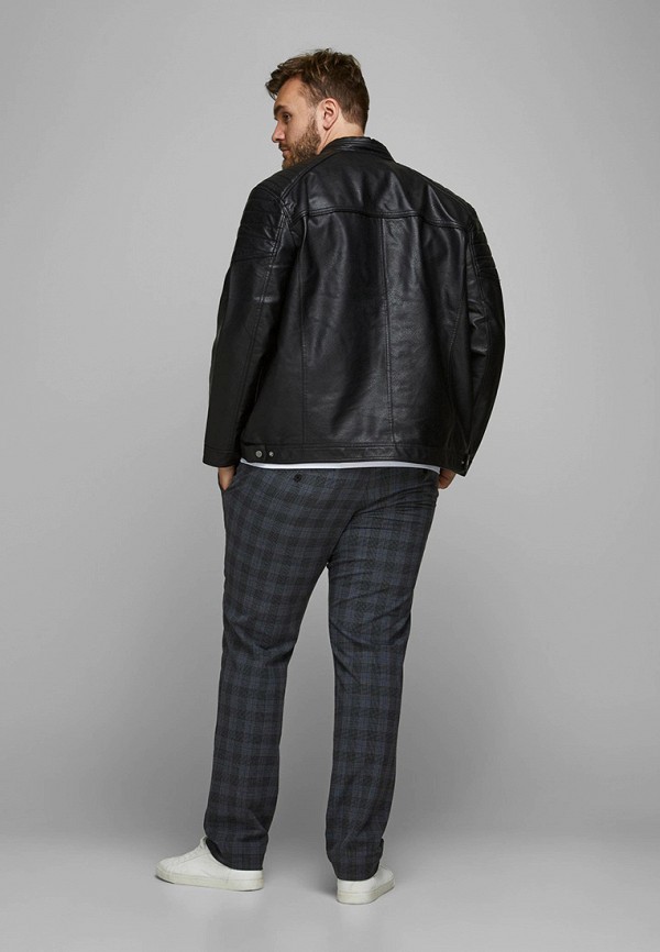 

Куртка кожаная Jack & Jones, Черный, Jack & Jones RTLAAQ451701