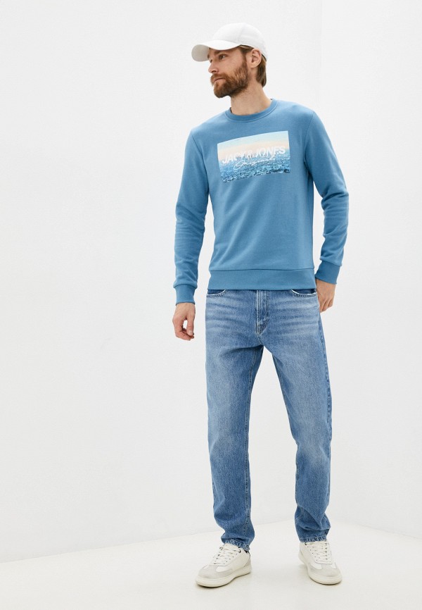 

Свитшот Jack & Jones, Голубой