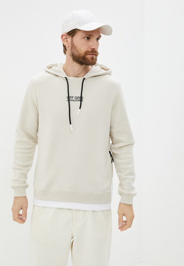 

Худи Jack & Jones, Бежевый, Jack & Jones RTLAAQ456401