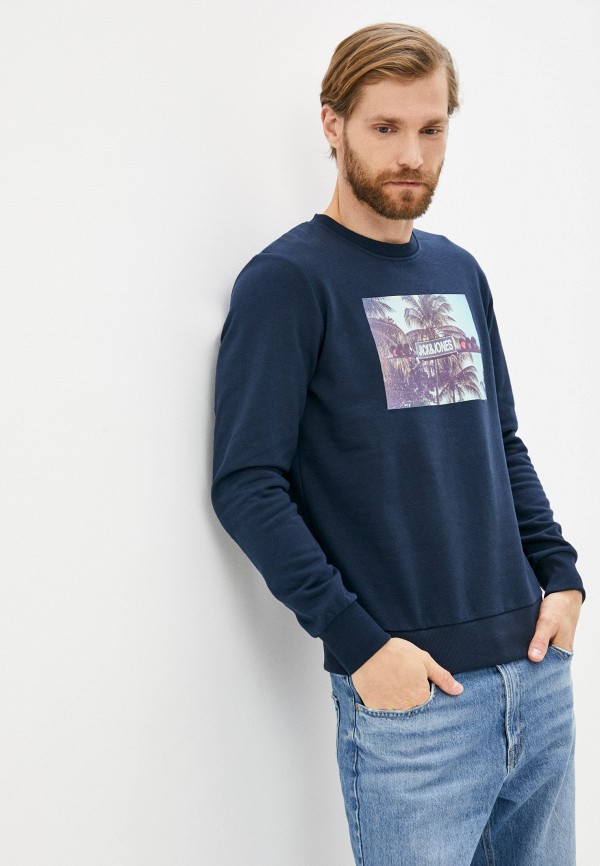 

Свитшот Jack & Jones, Синий, Jack & Jones RTLAAQ457601