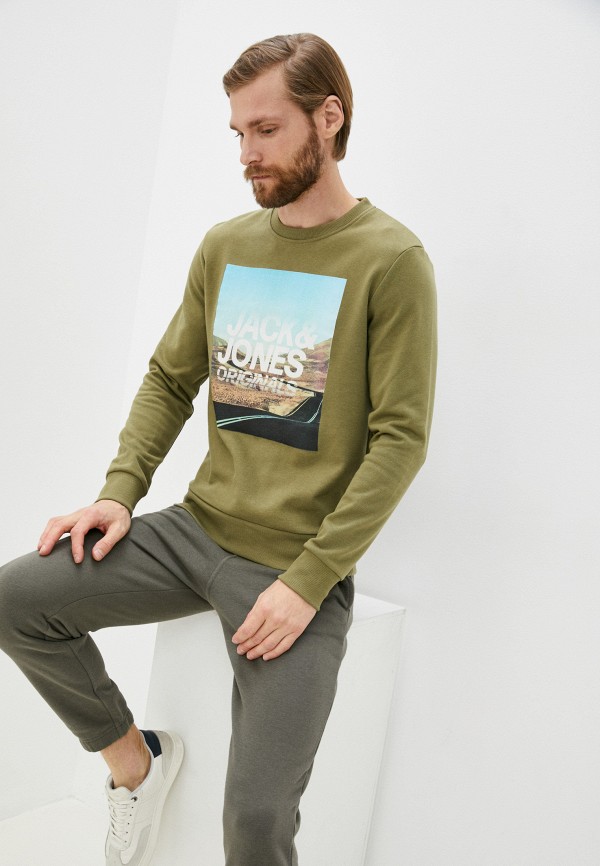 

Свитшот Jack & Jones, Хаки