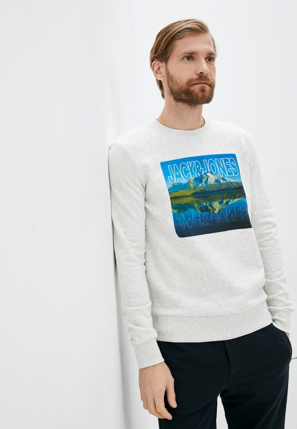 

Свитшот Jack & Jones, Серый