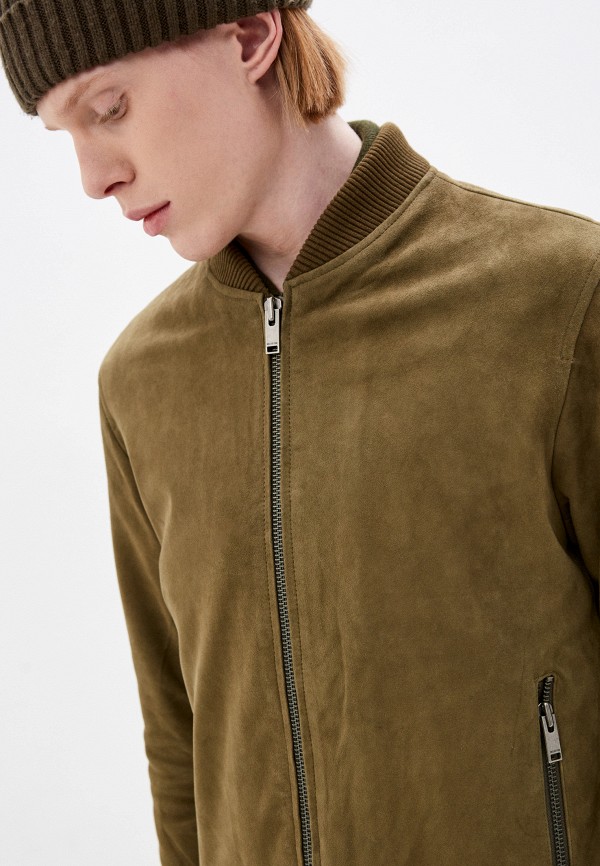 фото Куртка кожаная selected homme