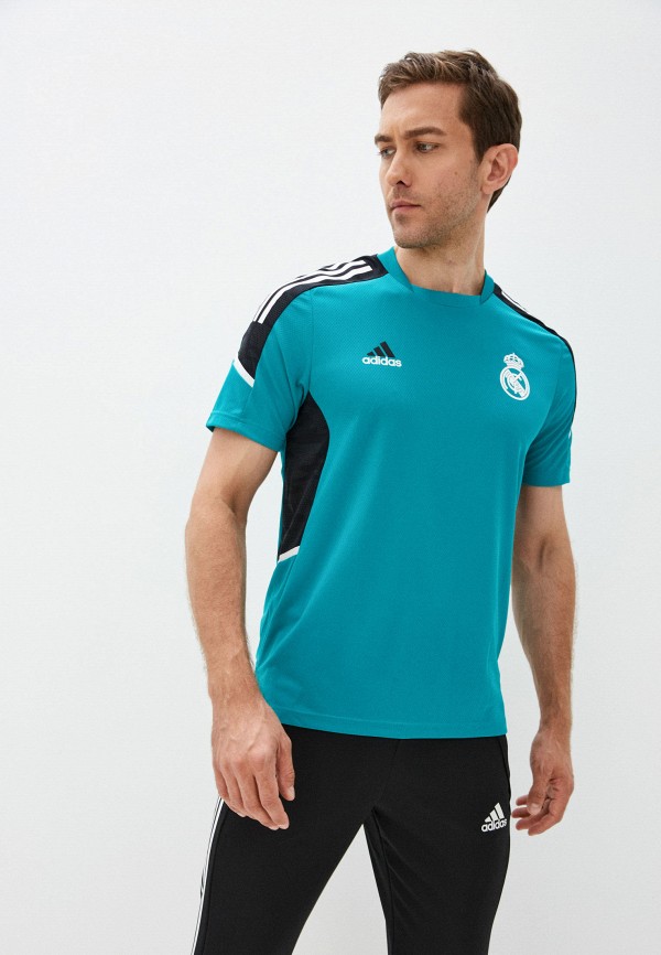 

Футболка спортивная adidas, Бирюзовый, adidas RTLAAQ510301