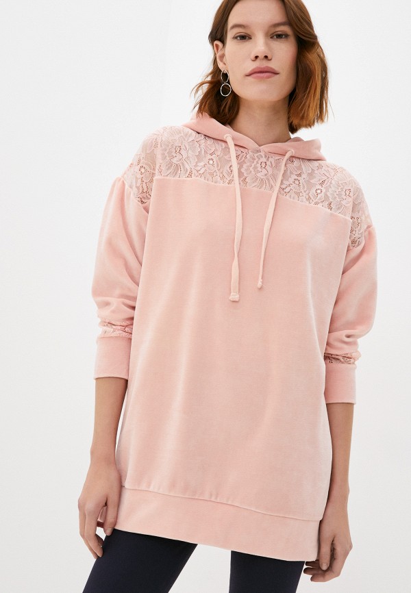

Худи French Connection, Коралловый, French Connection RTLAAQ521202