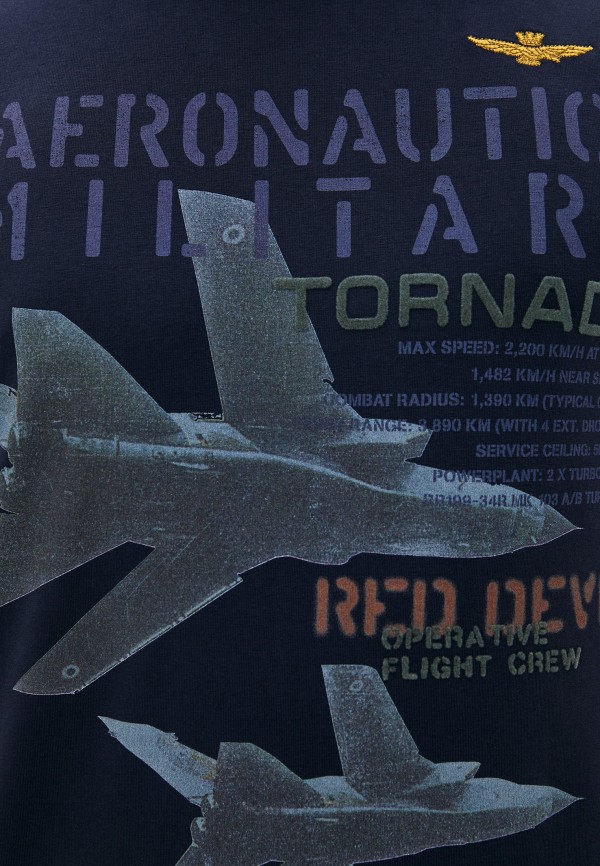

Футболка Aeronautica Militare, Синий