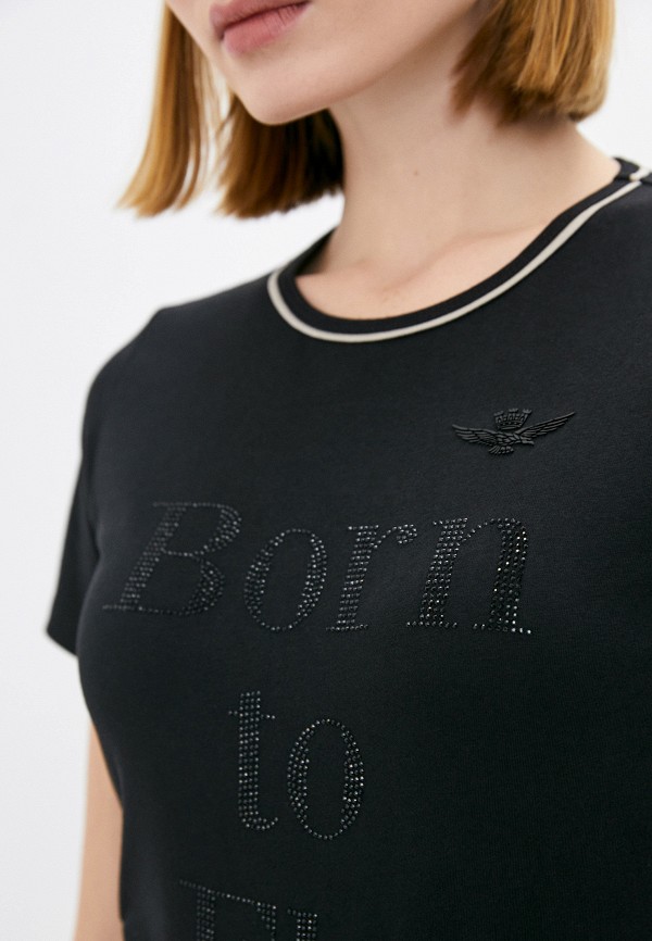 

Футболка Aeronautica Militare, Черный