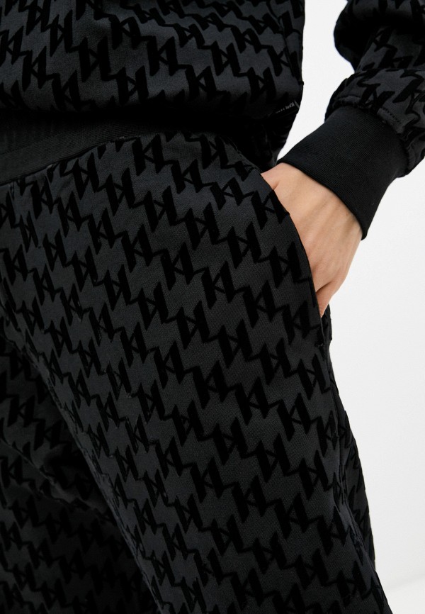 Брюки спортивные Karl Lagerfeld, цвет черный, размер 40 216W1083 - фото 5
