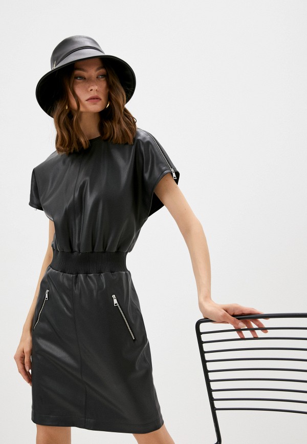 Платье Karl Lagerfeld, цвет черный, размер 40 216W1309 - фото 1
