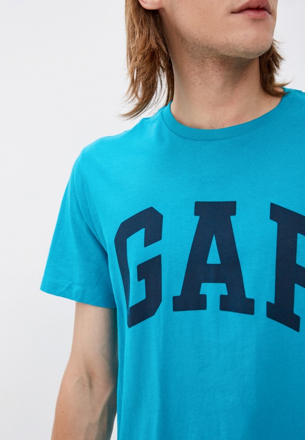 

Футболка Gap, Бирюзовый