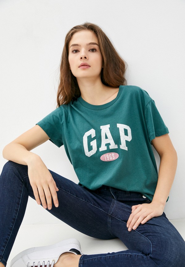 

Футболка Gap, Зеленый