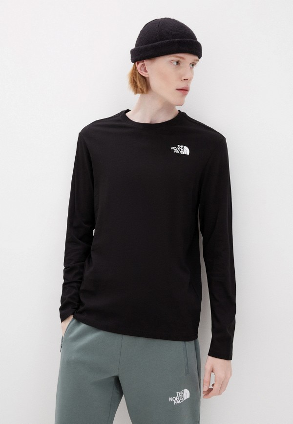 

Лонгслив The North Face, Черный, M L/S RED BOX TEE