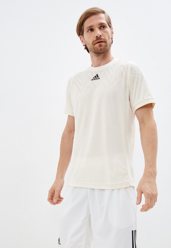 

Футболка adidas, Бежевый, adidas RTLAAQ641501