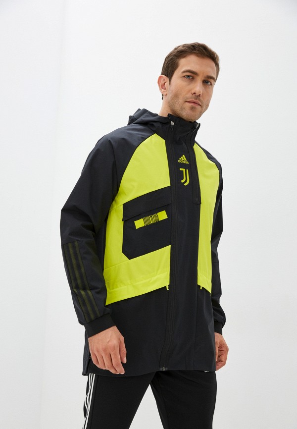 

Ветровка adidas, Зеленый, JUVE TRV DR JKT
