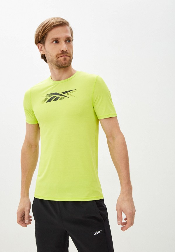 

Футболка спортивная Reebok, Зеленый, TSR SS AC GRAPHIC TEE