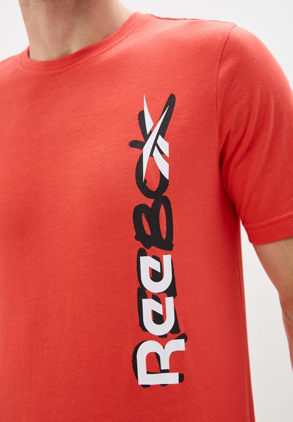 

Футболка Reebok, Коралловый, Reebok RTLAAQ647801