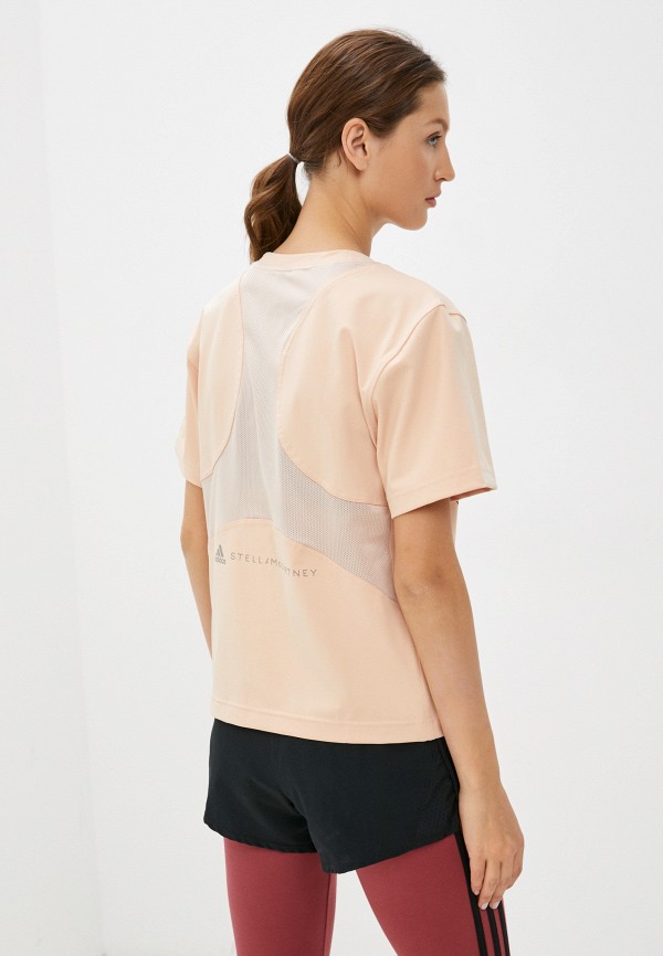 

Футболка спортивная adidas by Stella McCartney, Розовый, ASMC TPR L TEE