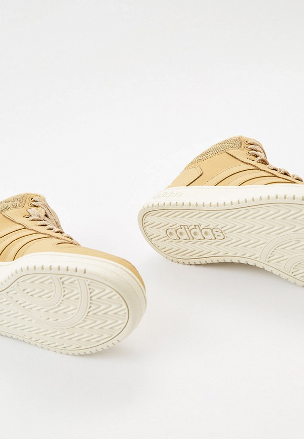 

Кеды adidas, Бежевый, HOOPS 2.0 MID