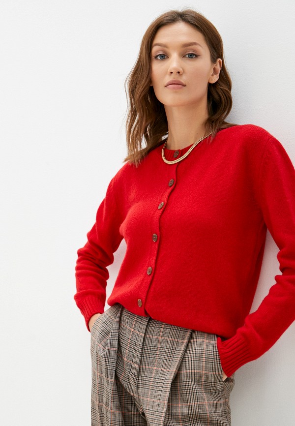 

Кардиган United Colors of Benetton, Красный, United Colors of Benetton RTLAAQ657401