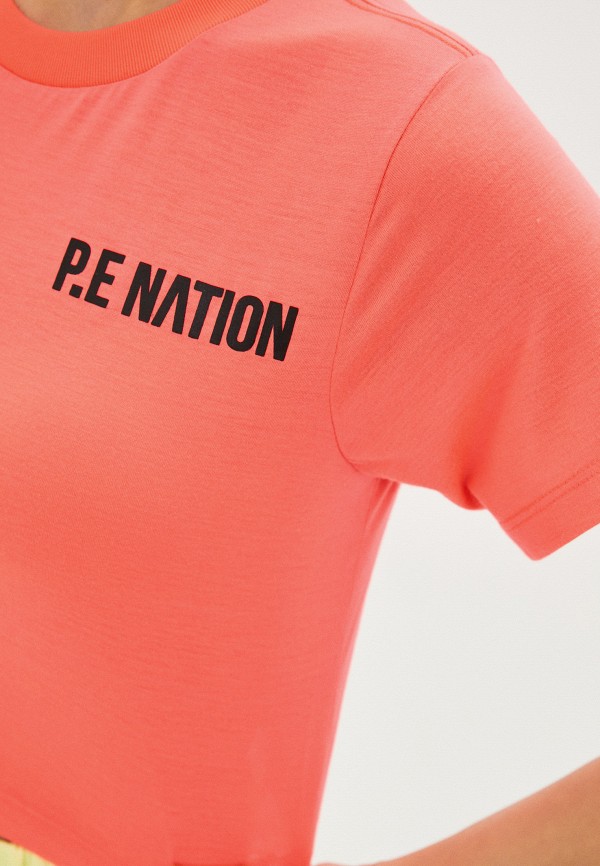 

Футболка P.E Nation, Розовый, BOX OUT TEE