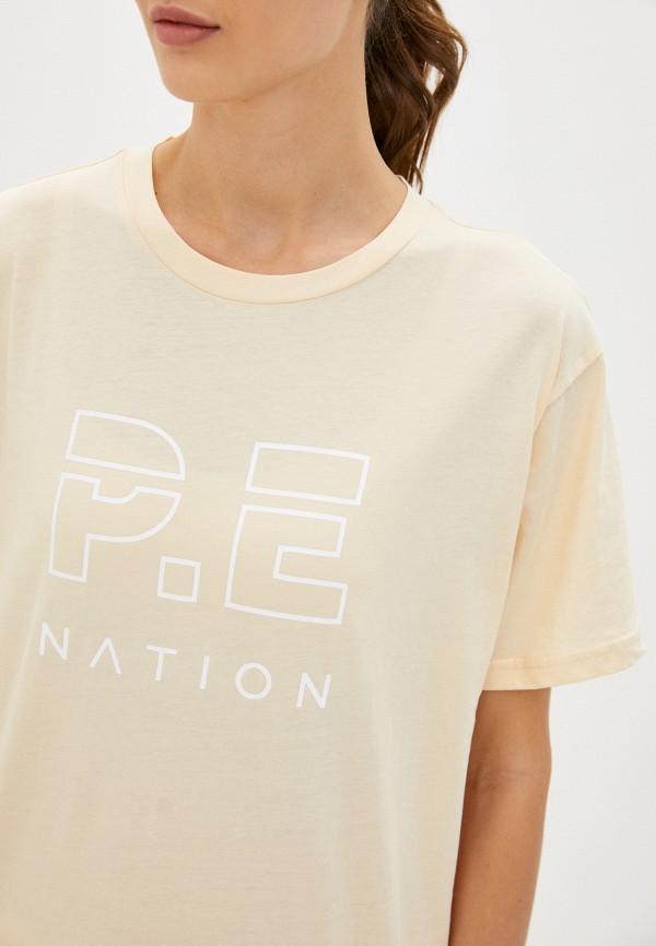 

Футболка P.E Nation, Бежевый, HEADS UP TEE