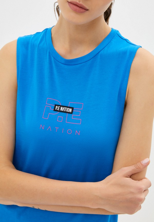 

Майка P.E Nation, Синий, TWIST SERVE TANK