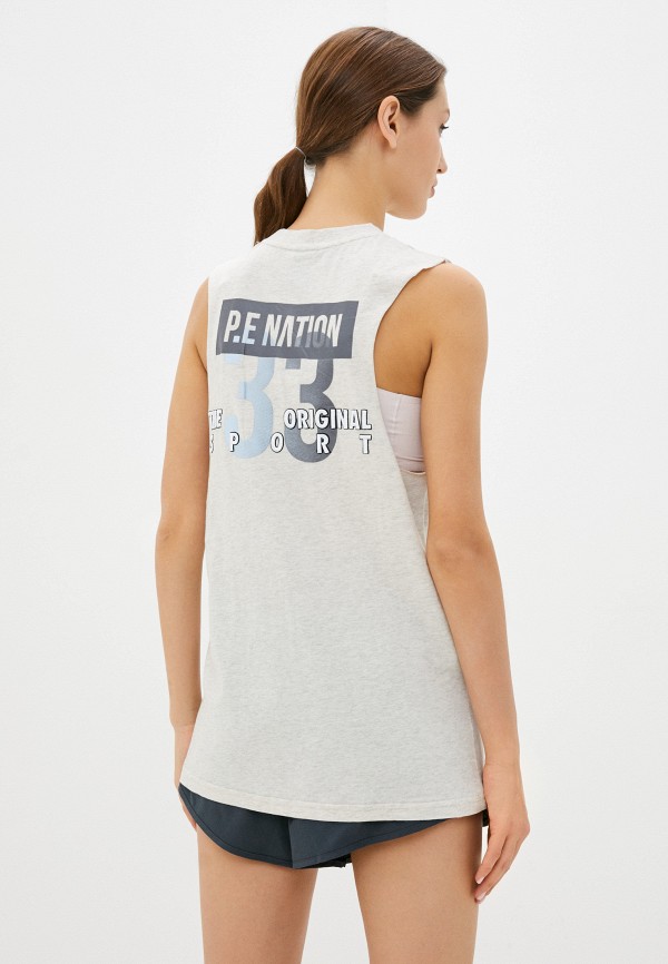 

Майка P.E Nation, Бежевый, HALF COURT TANK
