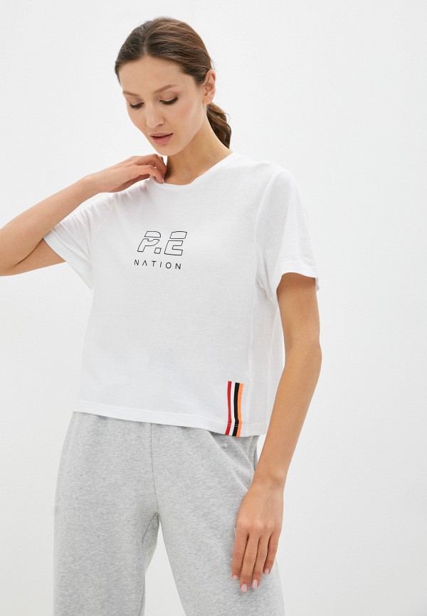 

Футболка P.E Nation, Белый, ENDURANCE TEE