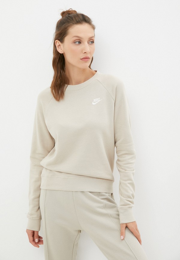 

Свитшот Nike, Бежевый, W NSW ESSNTL FLC CREW