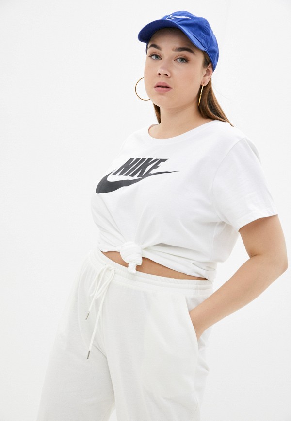 

Футболка Nike, Белый, W NSW TEE ESSNTL FUTURA PLUS